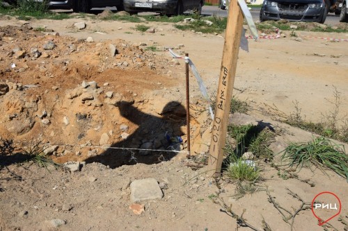 В ходе мероприятий по благоустройству центральной площади Боровска строители вновь обнаружили интересные находки