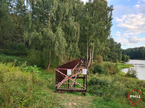 Места для катания с горки зимой на реке Страдаловке принесли в жертву благоустройству зоны отдыха