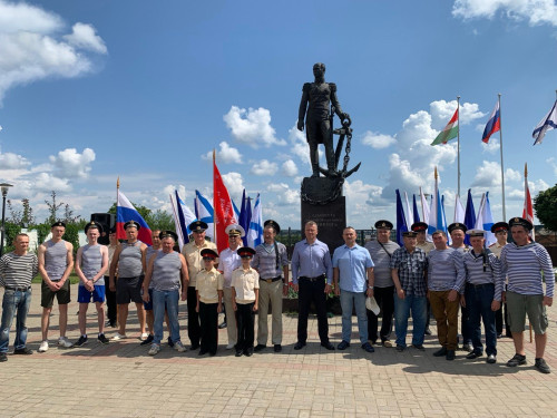 В Боровске торжественно отметили День Военно-морского флота