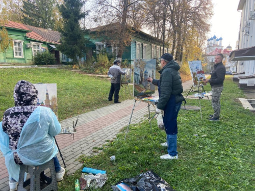 Боровск — место притяжения художников