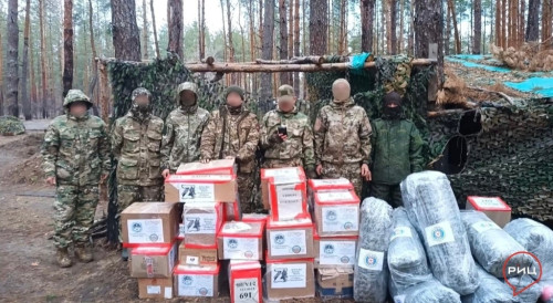 Жители Боровского района вновь отправили гуманитарный груз бойцам СВО