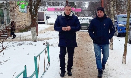 В Балабанове на улице Дзержинского отремонтируют тротуары вдоль домов № 86, 88 и 102