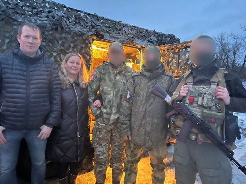 И записка с пожеланиями