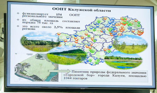 В Правительстве Калужской области обсудили планы по развитию системы особо охраняемых природных территорий и продвижению экологического туризма