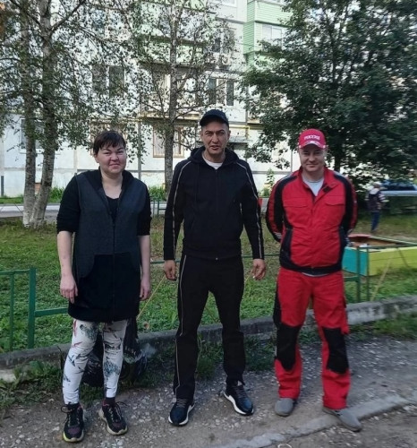В Балабанове власти и жители сообща благоустраивают дворы