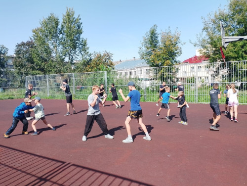 Спорт в моём дворе 