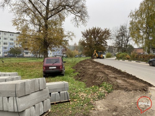 Пешеходная зона в Ермолине получит продолжение