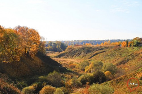 Осенние пейзажи районного центра нашли отображение в проекте учеников второй школы «Золотой Боровск»