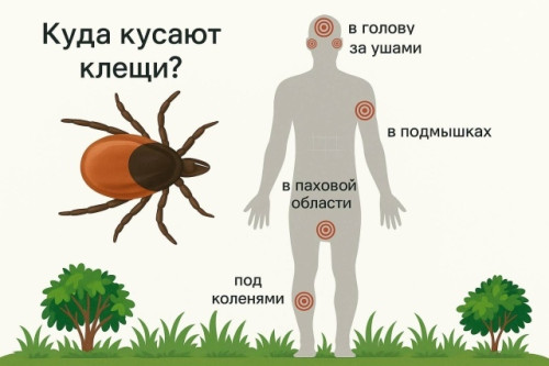 В марте в Калуге был зарегистрирован первый в этом году случай укуса клеща