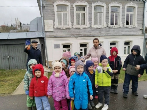 Малыши из боровского детского сада «Рябинка» отведали космические блюда в Музее Циолковского