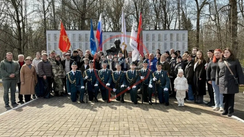 Боровский поисковый отряд «Звезда» принял участие в торжественном открытии областной акции «Вахта Памяти-2026»