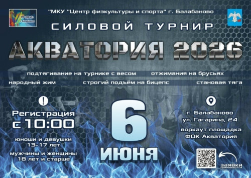 На выходных балабановцы смогут проверить свою выносливость