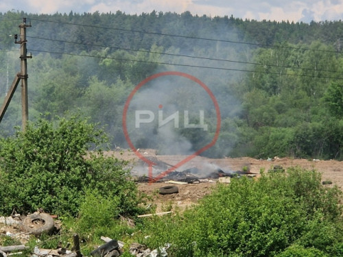 Боровчане жалуются на удушливый запах жженой резины