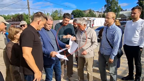 Министр культуры Калужской области Павел СУСЛОВ проверяет ход строительства нового здания Детской школы искусств в Боровске
