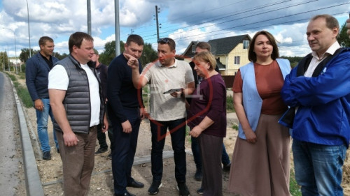 Подрядчик завершит обустройство тротуаров для пешеходов, следующих из микрорайона Восточный на улицу Московскую