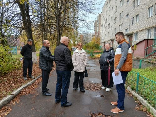 В Балабанове стартует благоустройство территории рядом с домом №9 по улице 1 Мая