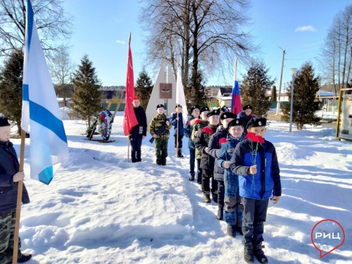 Боровские кадеты накануне провели урок памяти в Кривском