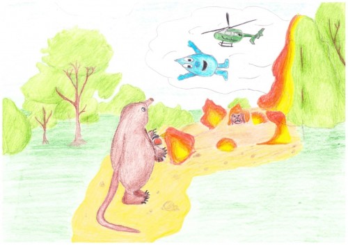 В Калужской области выбрали лучшие детские рисунки на тему «Охрана лесов от пожаров»