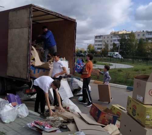 Ученики пятой школы города Балабаново не на словах, а делом подтверждают своё бережное отношение к природе