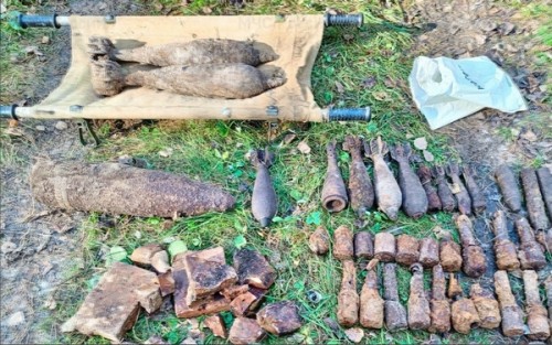 В Калужской области обезвредили 107 снарядов времён Великой Отечественной войны