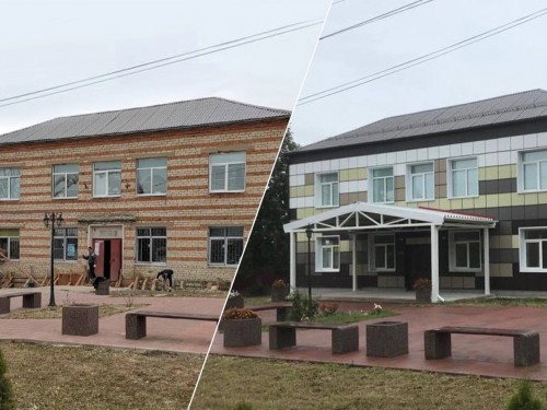 В Совьяках закончили капитальный ремонт местного Дома культуры