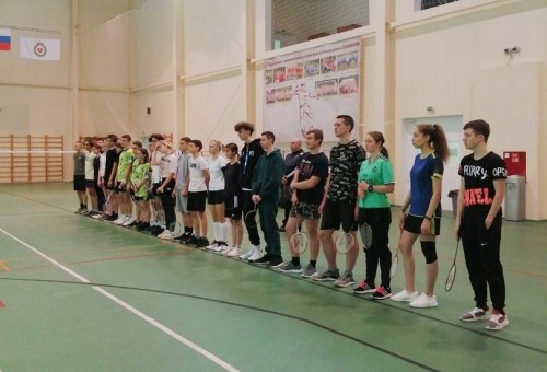 В боровской спортивной школе «Звезда» прошли соревнования по бадминтону
