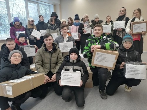 Во второй балабановской школе прошла акция по сбору книг для населения Донбасса