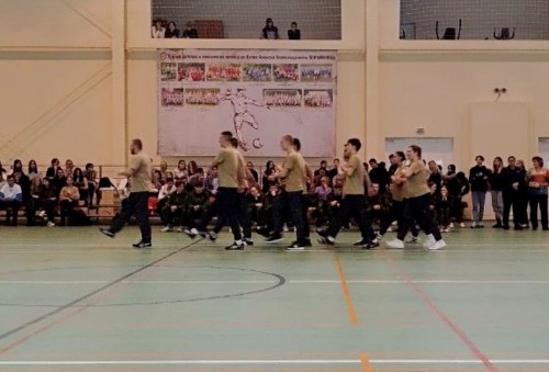 Школьники и студенты Боровского района поучаствовали в полуфинале военно-спортивной игры, посвященной Дню защитника Отечества