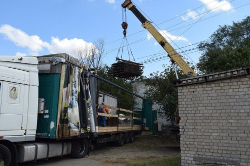 В Первомайск доставили еще один гуманитарный груз из Калужской области