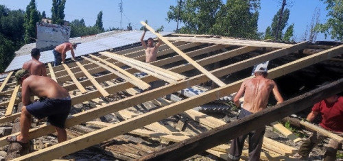 Ни для кого не секрет, что волонтеры со всей Калужской области помогают подшефному городу Первомайску в восстановлении после военных действий