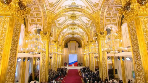 Президент России Владимир ПУТИН выступил с речью на инаугурации