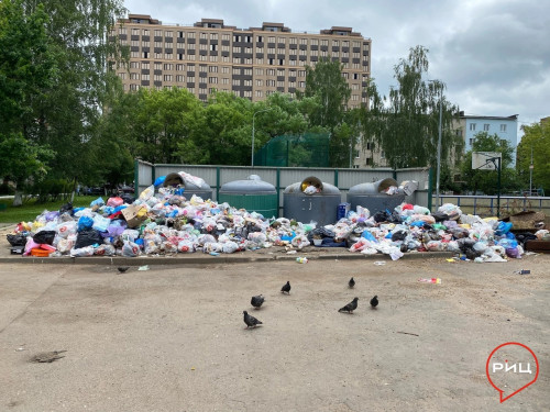 Балабаново утопает в мусоре