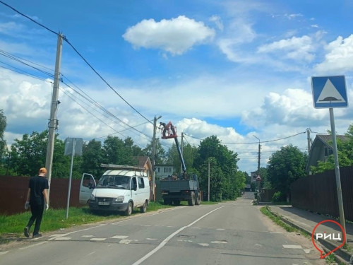 В Боровске на улицах Мира, Ленина и Дзержинского не работает уличное освещение