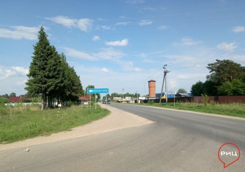 В Боровском районе отремонтируют повреждённый участок асфальтовой дороги, ведущий в деревню Красное